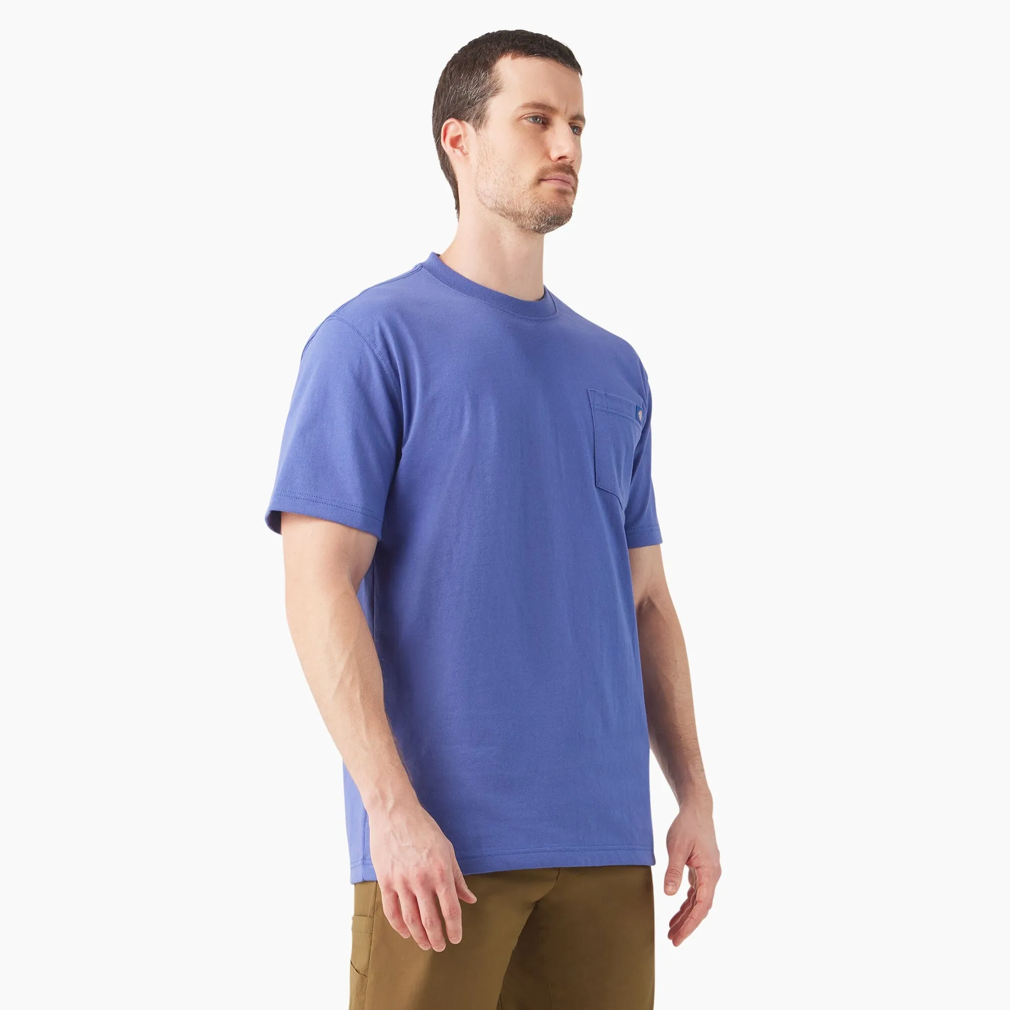Vêtement Dickies T-shirt col rond épais - Bleu Skipper