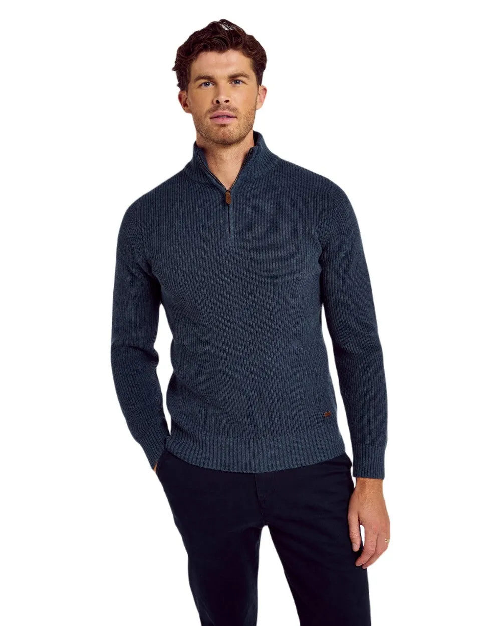 Vêtements Dubarry Pull à col zip pêcheur Portmarnock pour homme