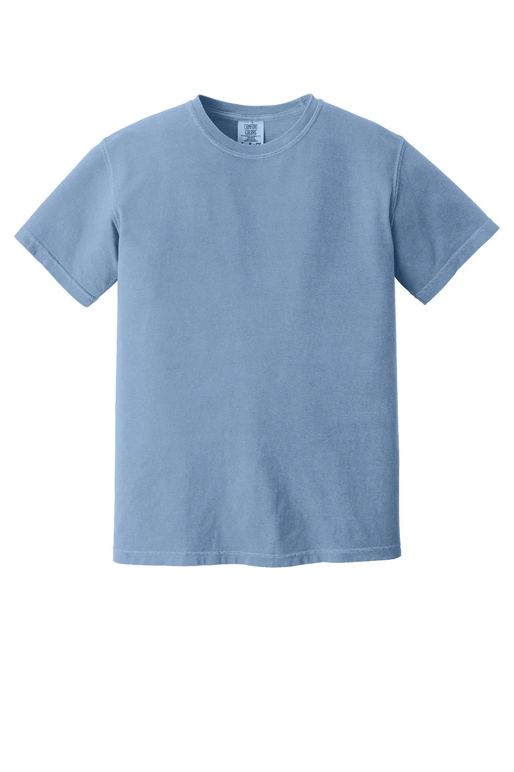 T-shirt à manches courtes pour homme Comfort Colors - Bleu denim lavé