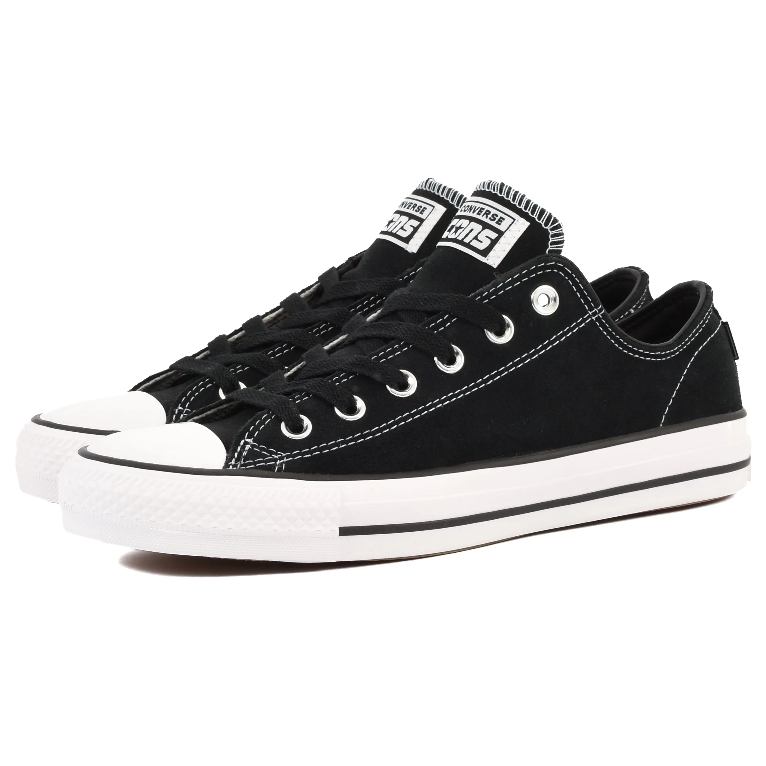 CONS - CTAS Pro Ox (Noir/Noir/Blanc) Chaussures Converse