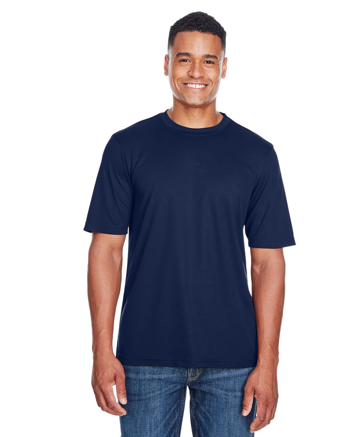 Core 365 88182 Col ronde performante en piqué pour homme