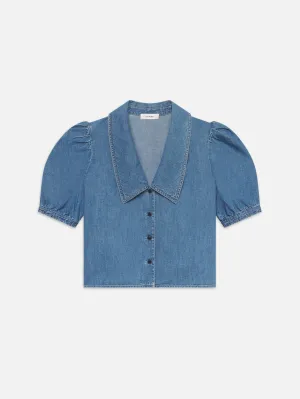 Blouse Marinière en Jean -- Starlet