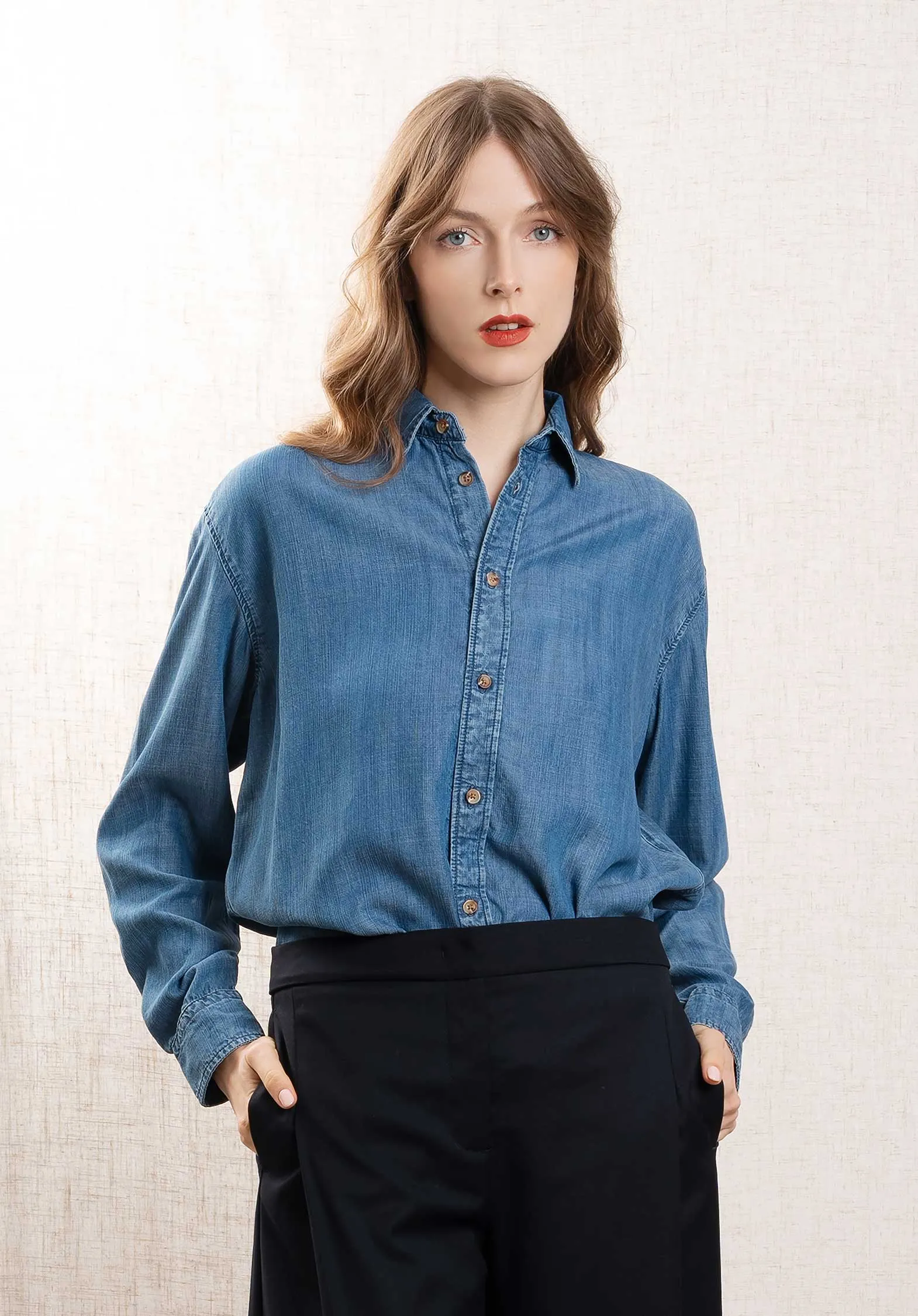 Chemise en denim Maria Azur
