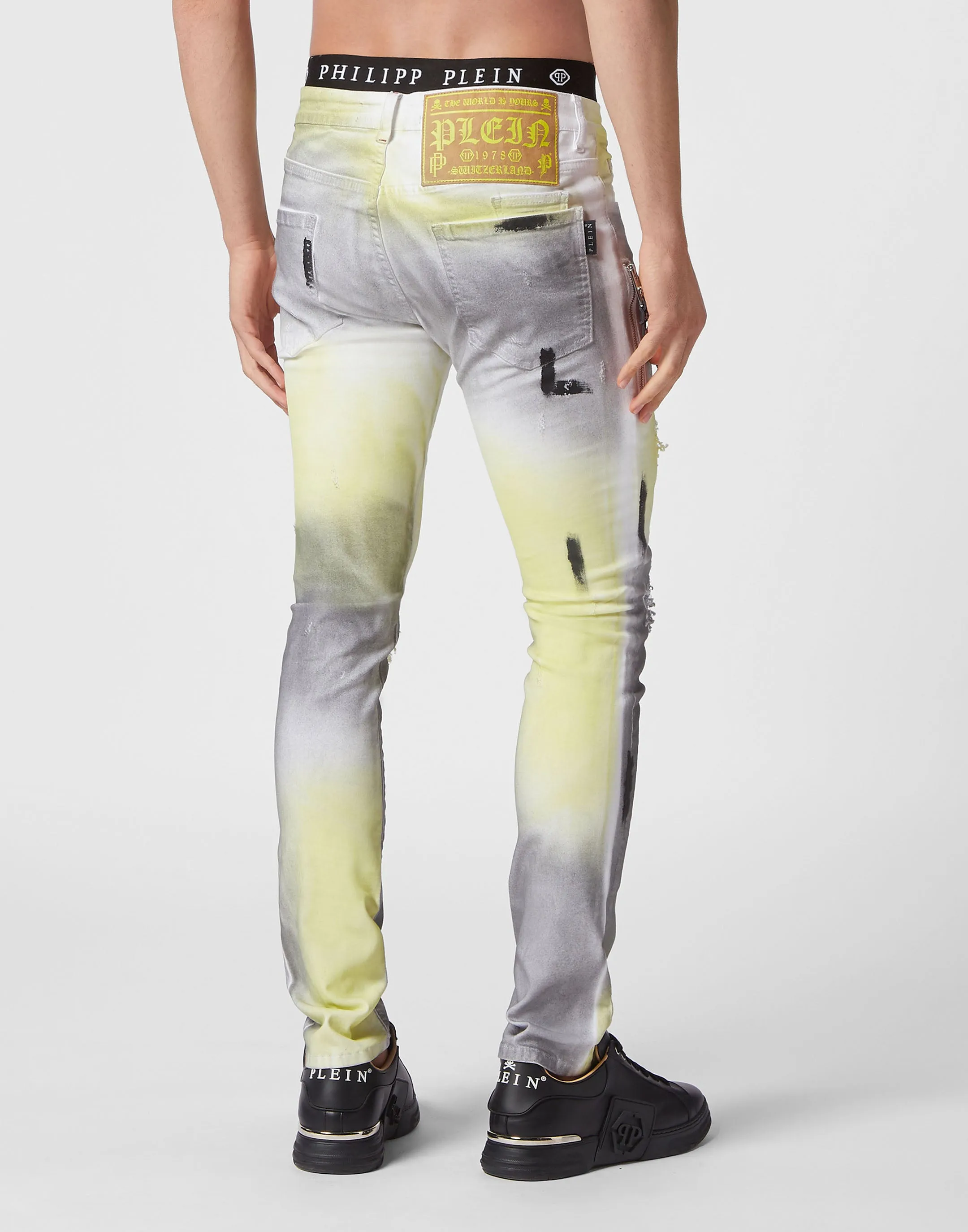 Pantalon en Denim Coupe Super Right
