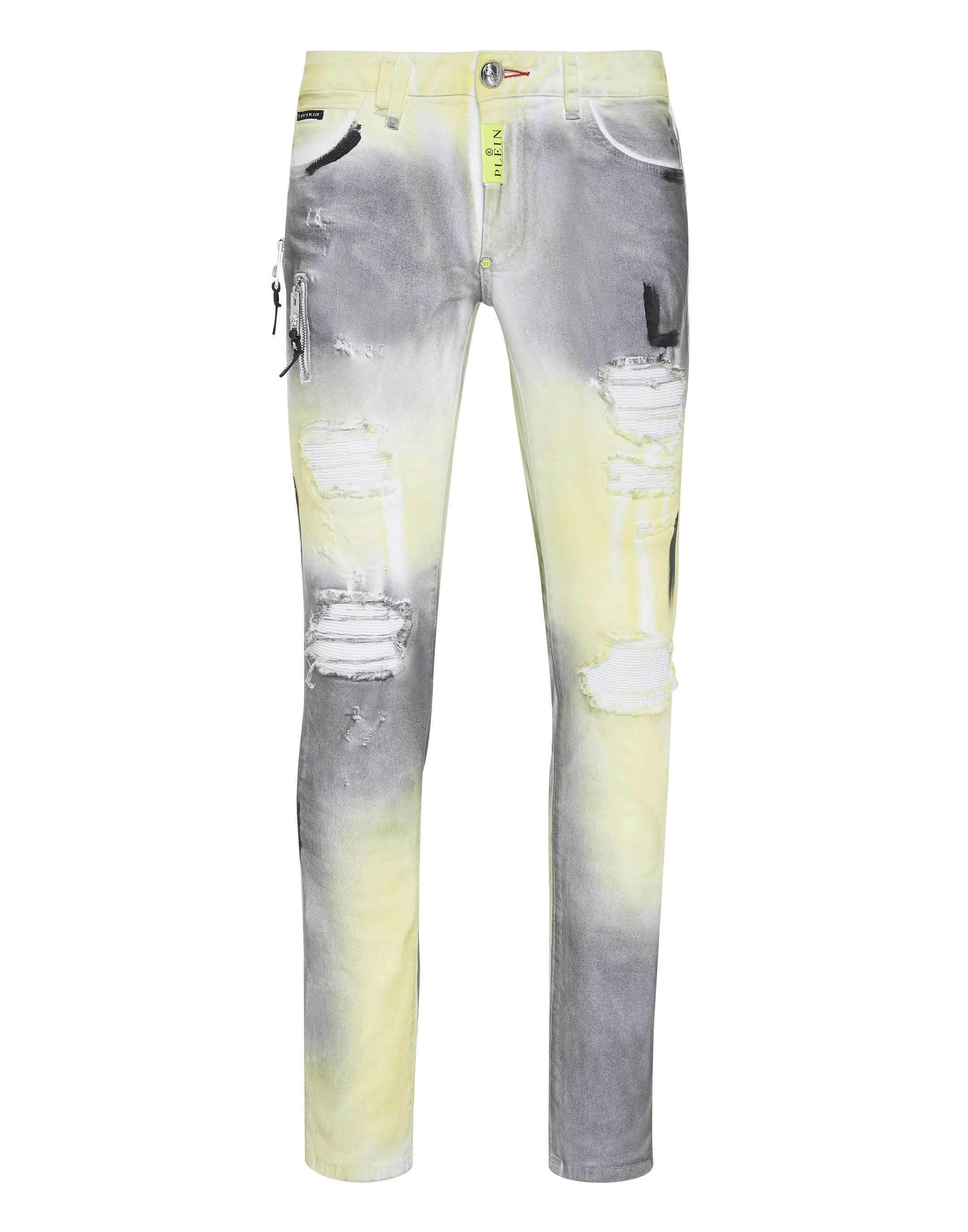 Pantalon en Denim Coupe Super Right