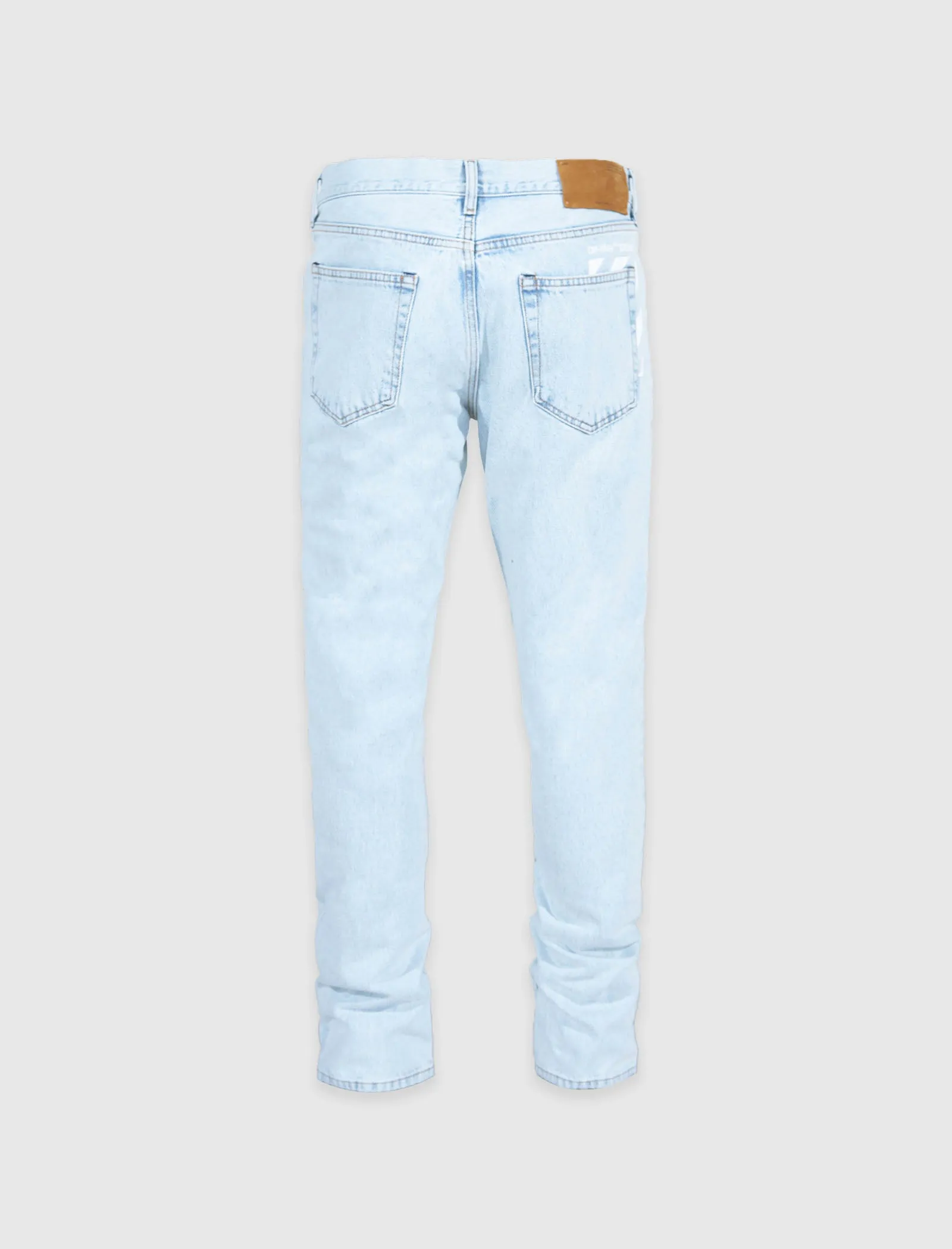 JEAN SKINNY À POCHE DIAGONALE Vêtement OFF-WHITE