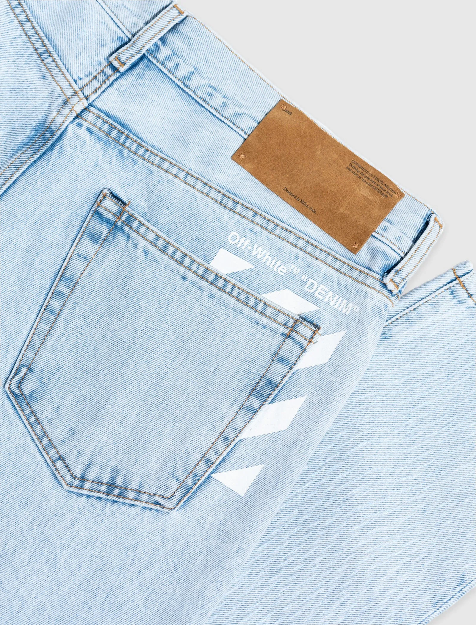 JEAN SKINNY À POCHE DIAGONALE Vêtement OFF-WHITE
