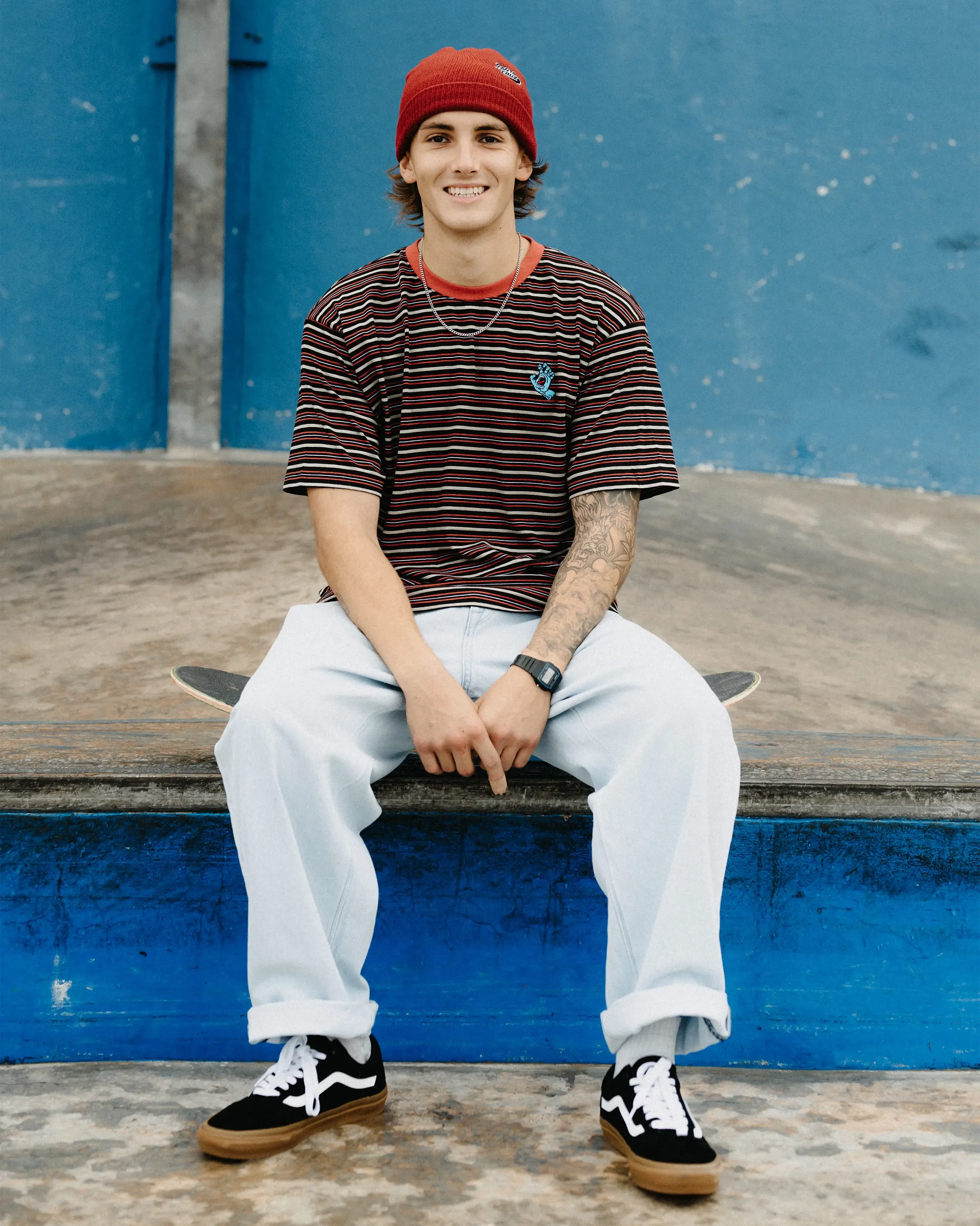 Dickies Madison Jeans en Denim Bleu Vintage