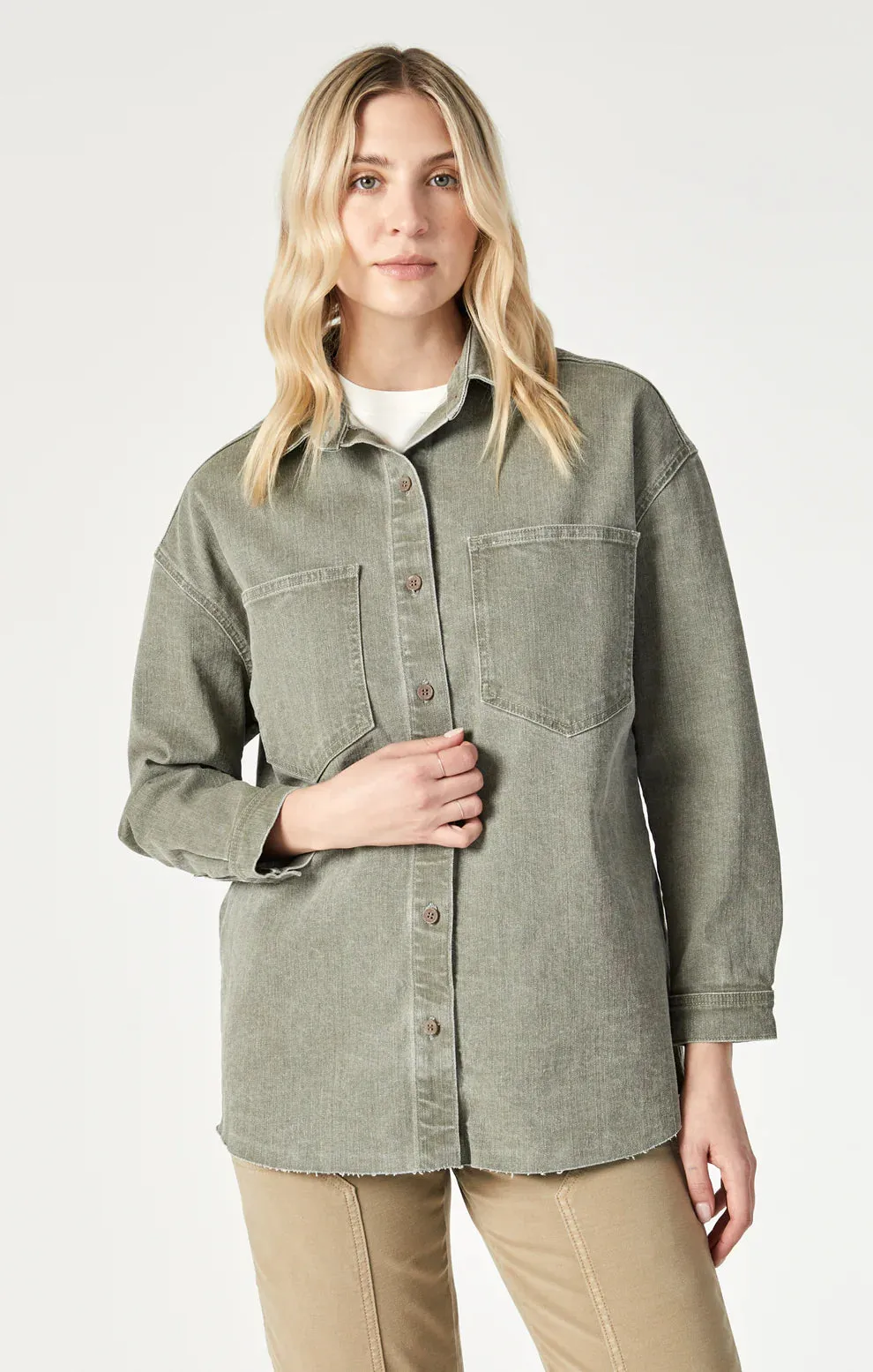 Chemise en Denim Dina
