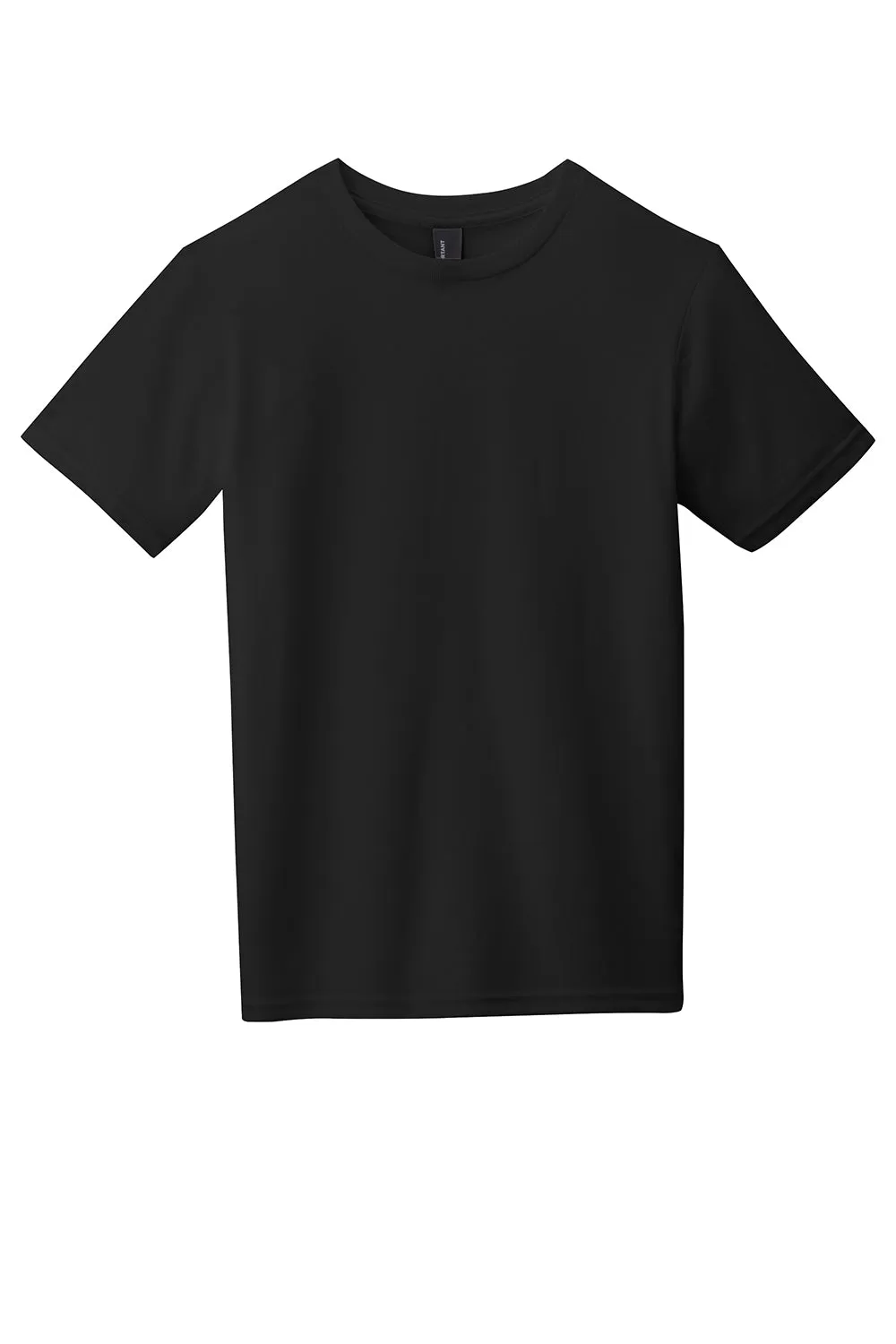 T-shirt à manches courtes très important pour la jeunesse du district - Noir