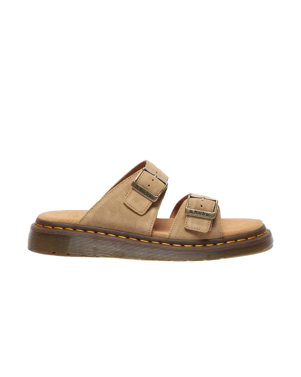 Dr Martens Chaussures Josef Bronx Sandales en Suède couleur Savannah Tan