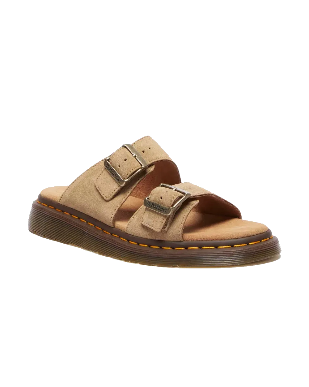 Dr Martens Chaussures Josef Bronx Sandales en Suède couleur Savannah Tan