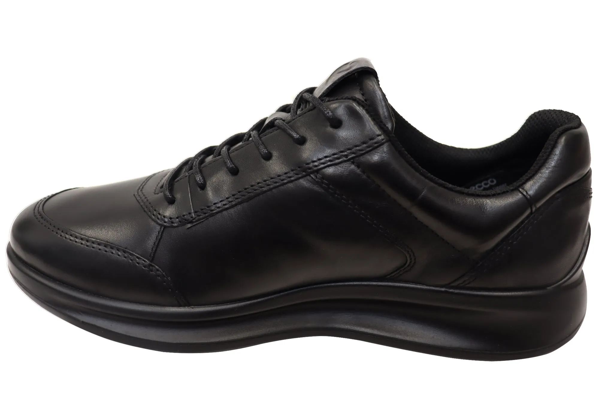 ECCO Chaussures de Sport en Cuir Confortables pour Homme Aquet