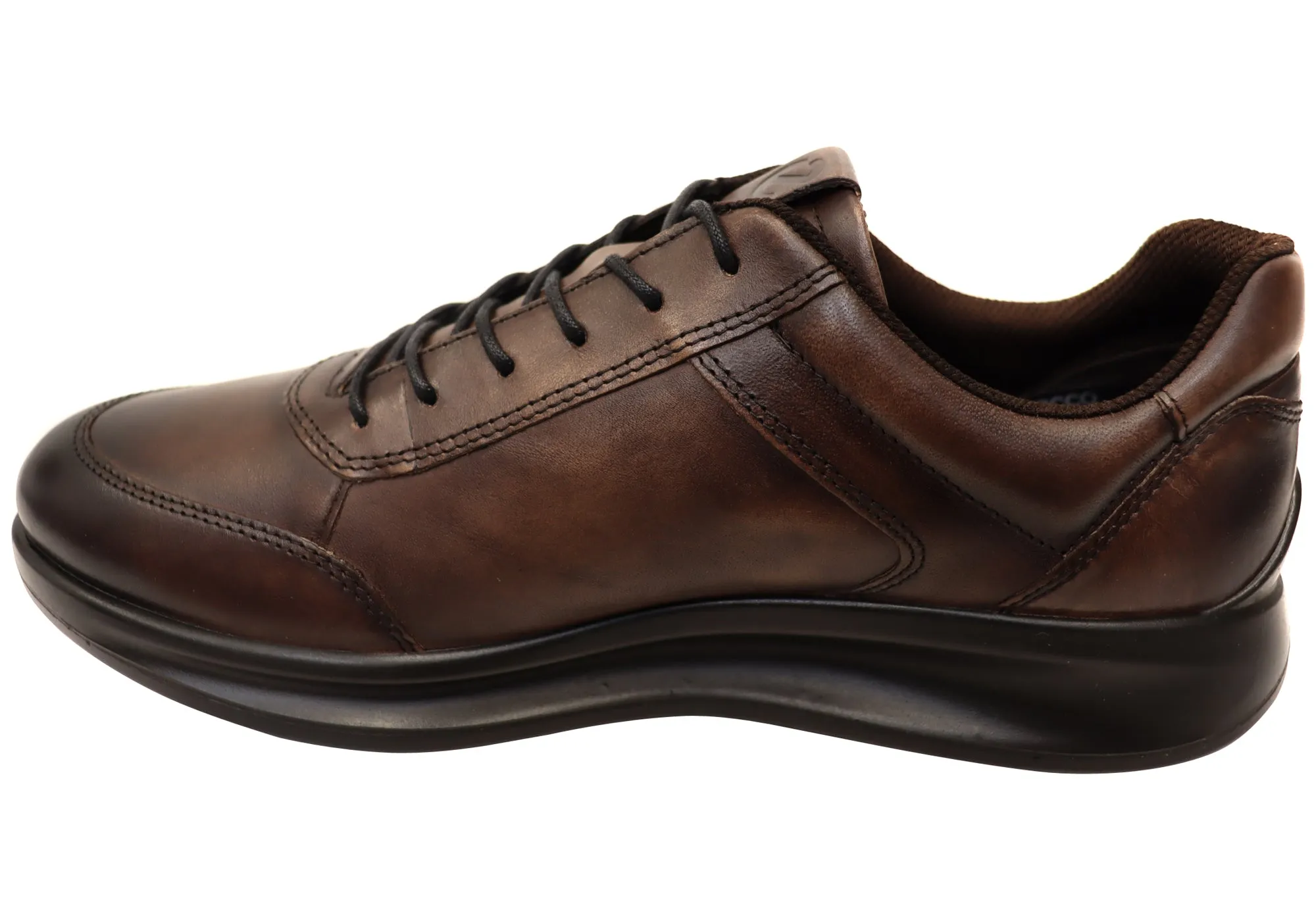 ECCO Chaussures de Sport en Cuir Confortables pour Homme Aquet