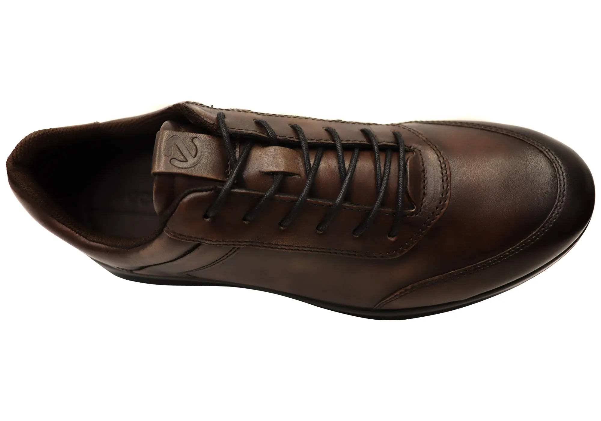 ECCO Chaussures de Sport en Cuir Confortables pour Homme Aquet