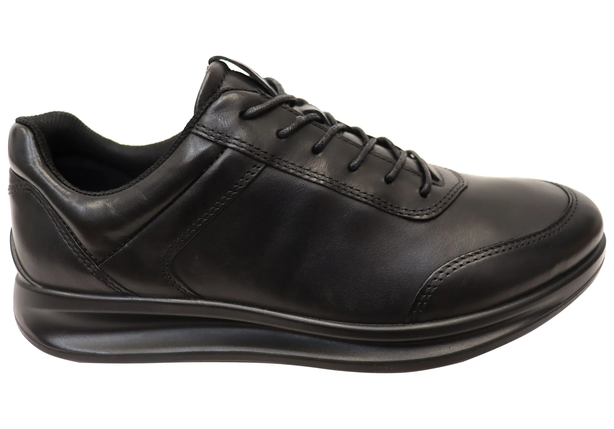 ECCO Chaussures de Sport en Cuir Confortables pour Homme Aquet