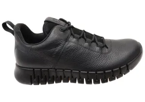 ECCO Chaussures de Sport en Cuir Confortables Gruuv GTX pour Homme