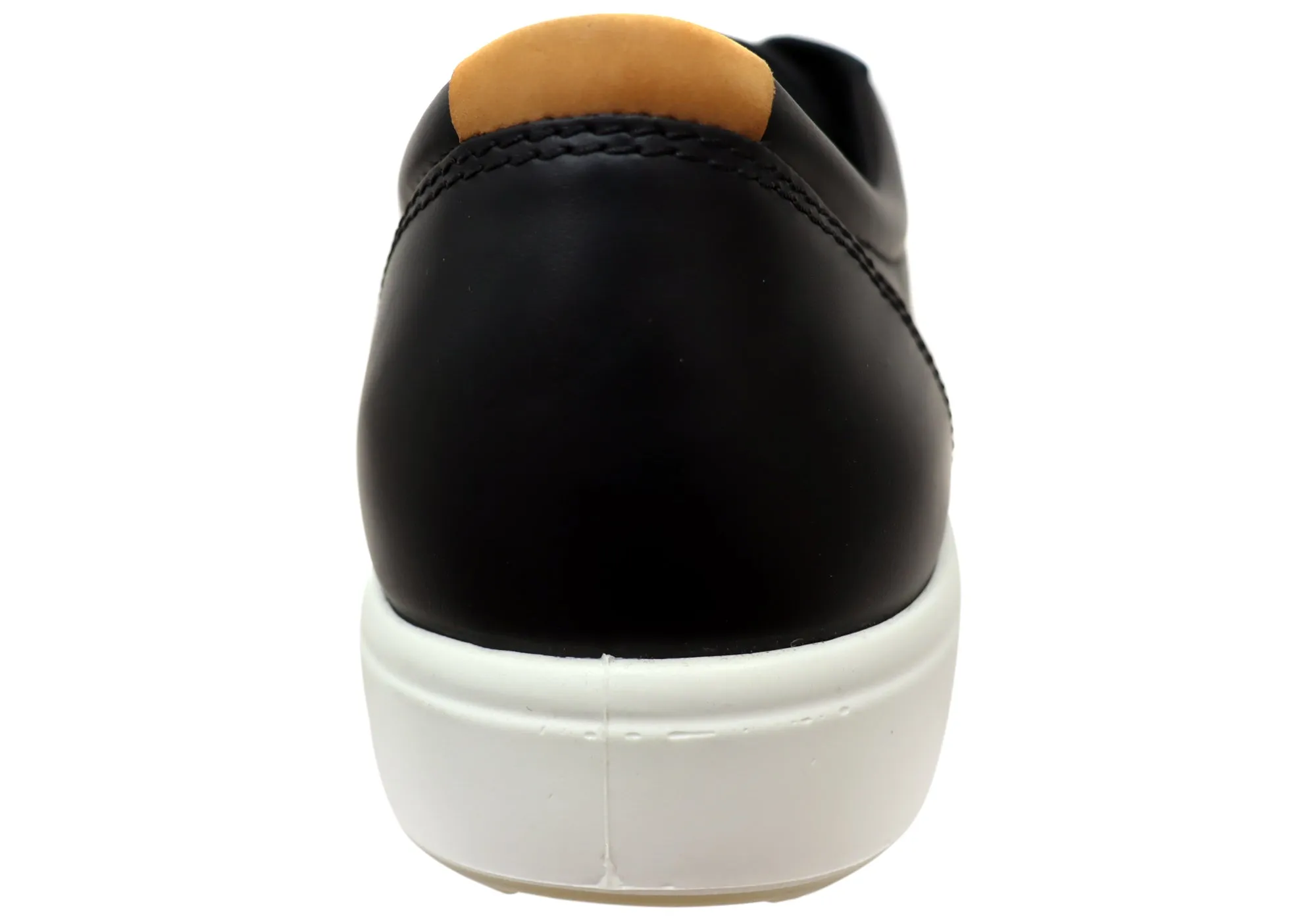 ECCO Chaussures de Sport Décontractées Homme Soft 7 en Cuir Confortable à Lacets