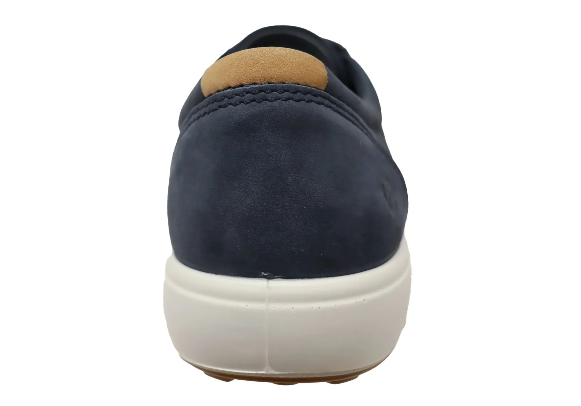 ECCO Chaussures de Sport Décontractées Homme Soft 7 en Cuir Confortable à Lacets