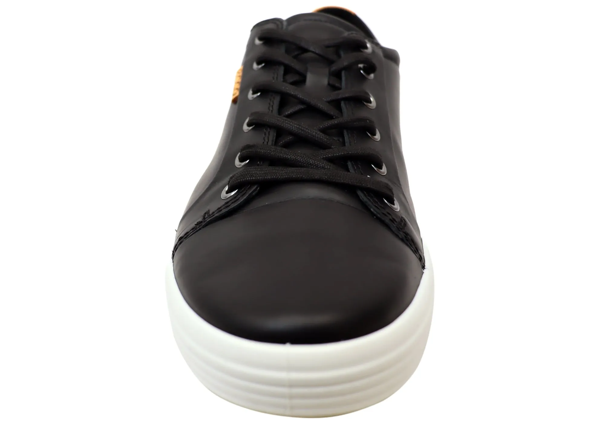 ECCO Chaussures de Sport Décontractées Homme Soft 7 en Cuir Confortable à Lacets
