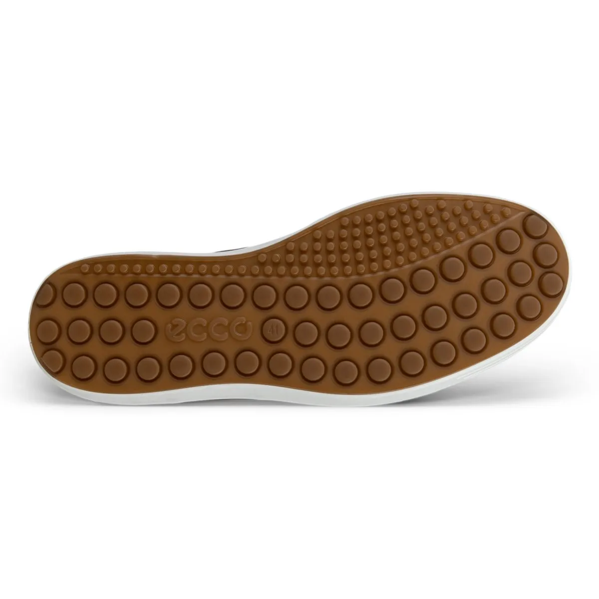 Ecco Chaussure de Sport Souple 7 pour Homme en Nubuck Gris