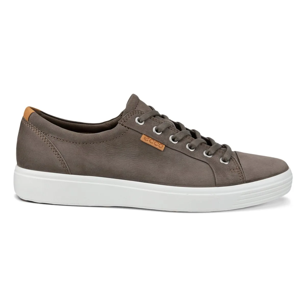 Ecco Chaussure de Sport Souple 7 pour Homme en Nubuck Gris