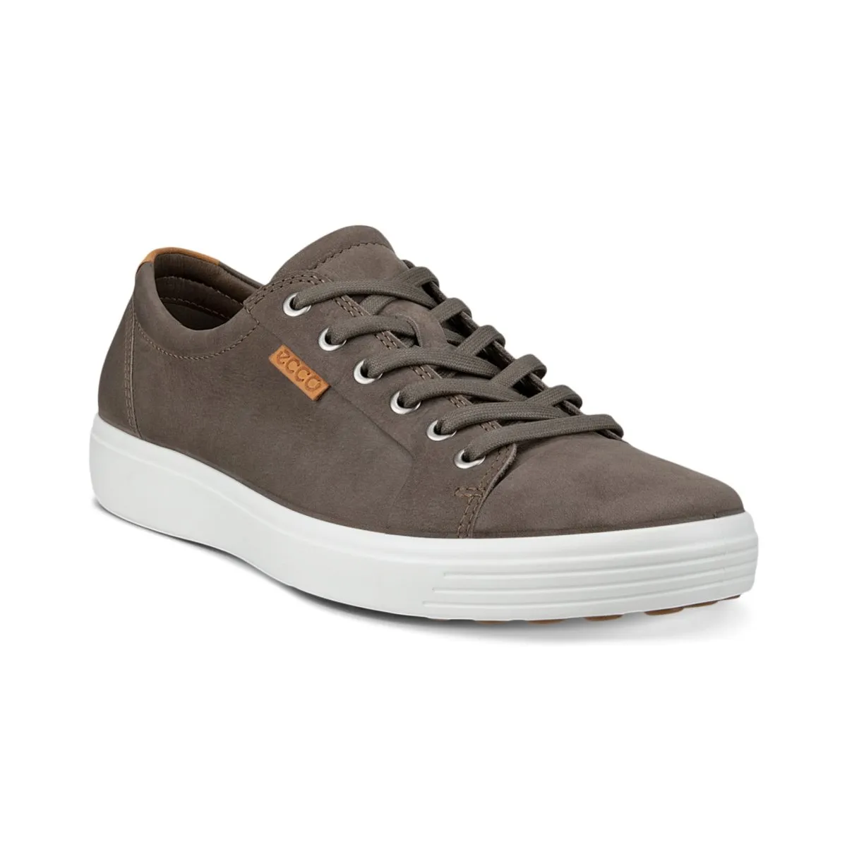 Ecco Chaussure de Sport Souple 7 pour Homme en Nubuck Gris