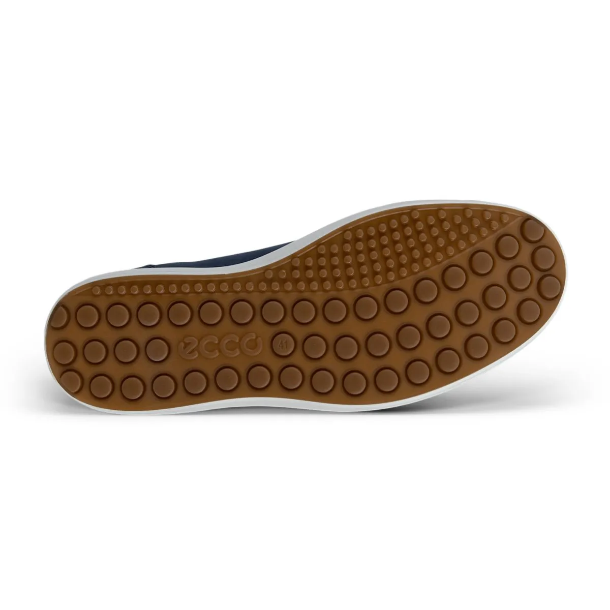 Ecco Chaussure de Sport Souple 7 pour Homme Marine/Lion Nubuck