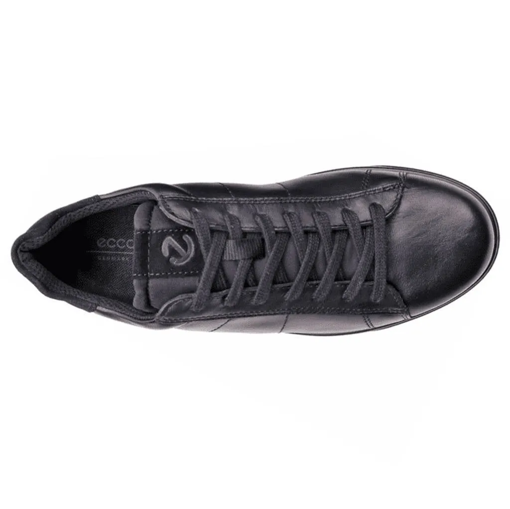 Ecco Street Lite Chaussures Décontractées Homme en Cuir Pleine Fleur
