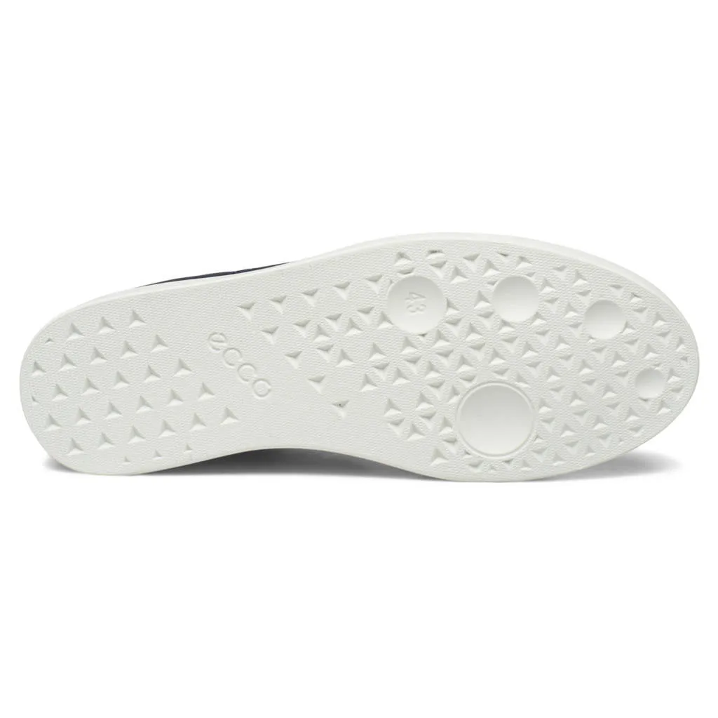 Ecco Street Lite Chaussures Décontractées Homme en Cuir Pleine Fleur