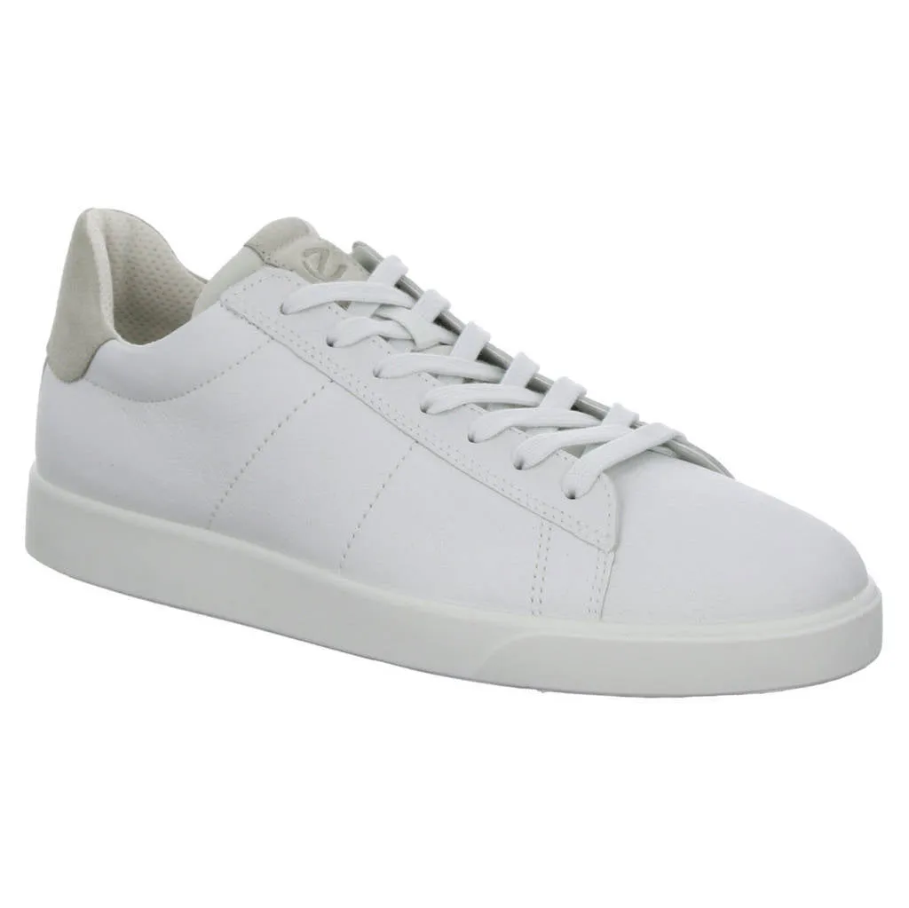 Ecco Street Lite Chaussures Décontractées Homme en Cuir Pleine Fleur