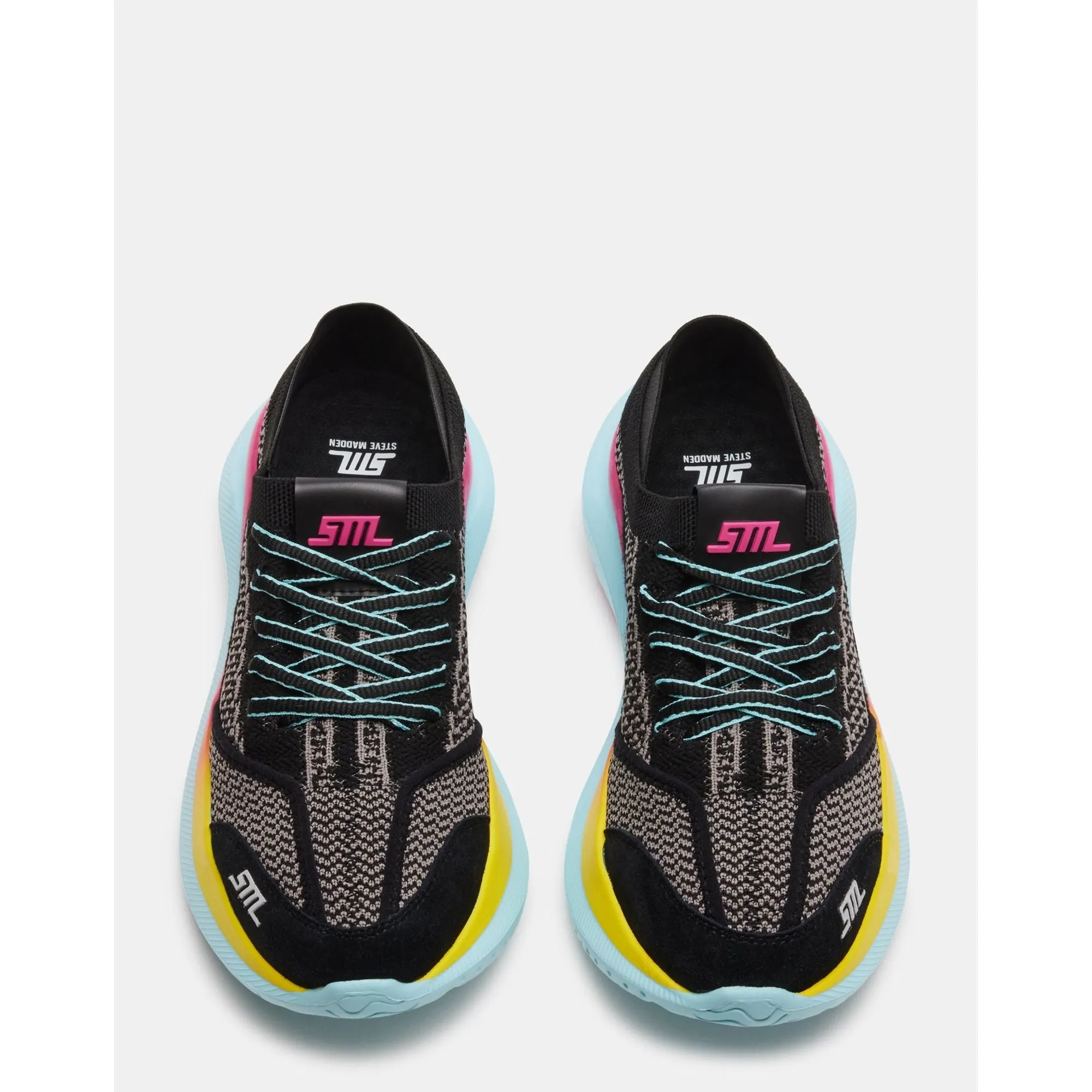 Chaussures ecco noires surélevées