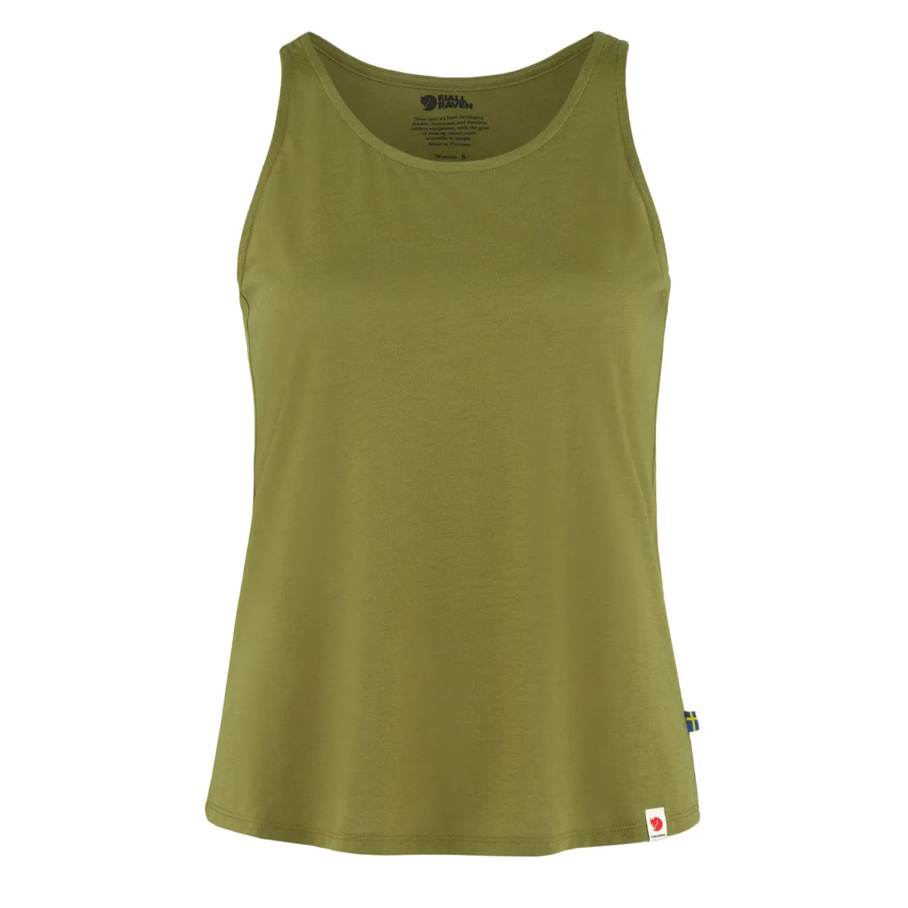 Débardeur léger High Coast pour femme Fjallraven - Vert mousse