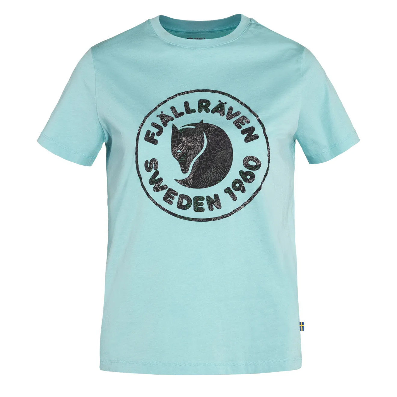 T-shirt Art Kanken pour Femmes Fjallraven Bleu Ciel