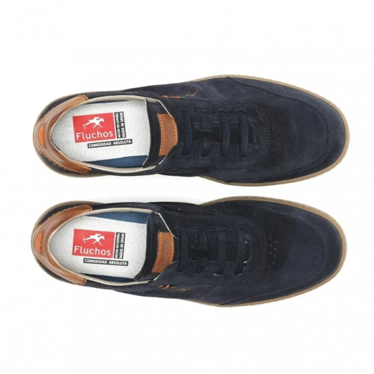 Fluchos Homme Leo Vitellini Marino Nubuck