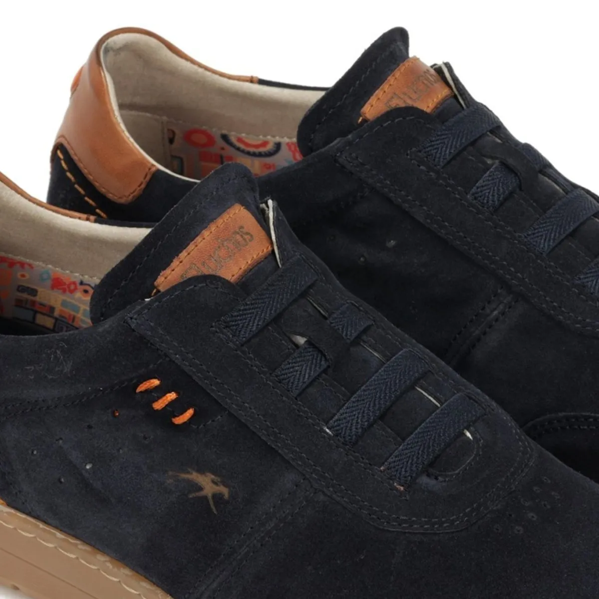 Fluchos Homme Leo Vitellini Marino Nubuck
