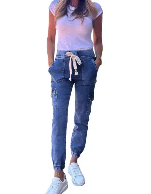 Gaya Cargo Jeans En Denim