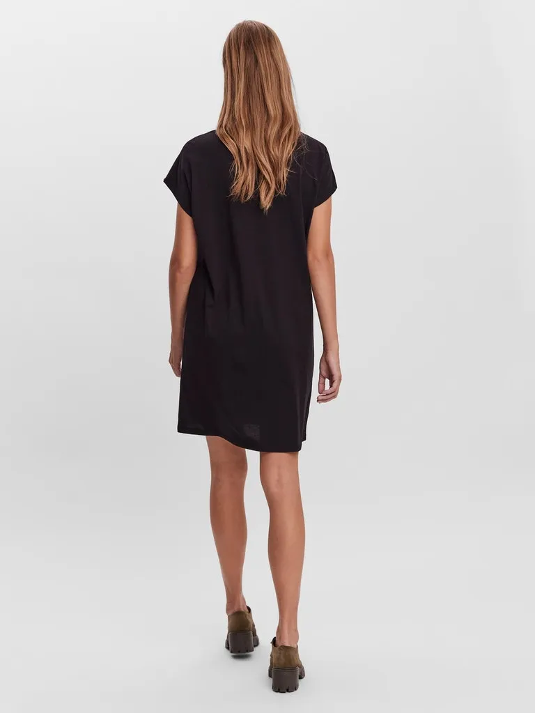 Robe T-shirt col haut Glenn
