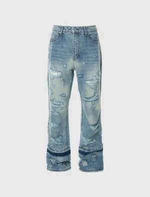 Pantalons en denim GNARLY Vêtements	WHO DECIDES WAR