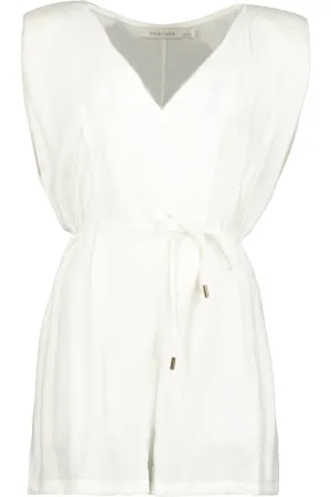 Harlowe Romper En Blanc