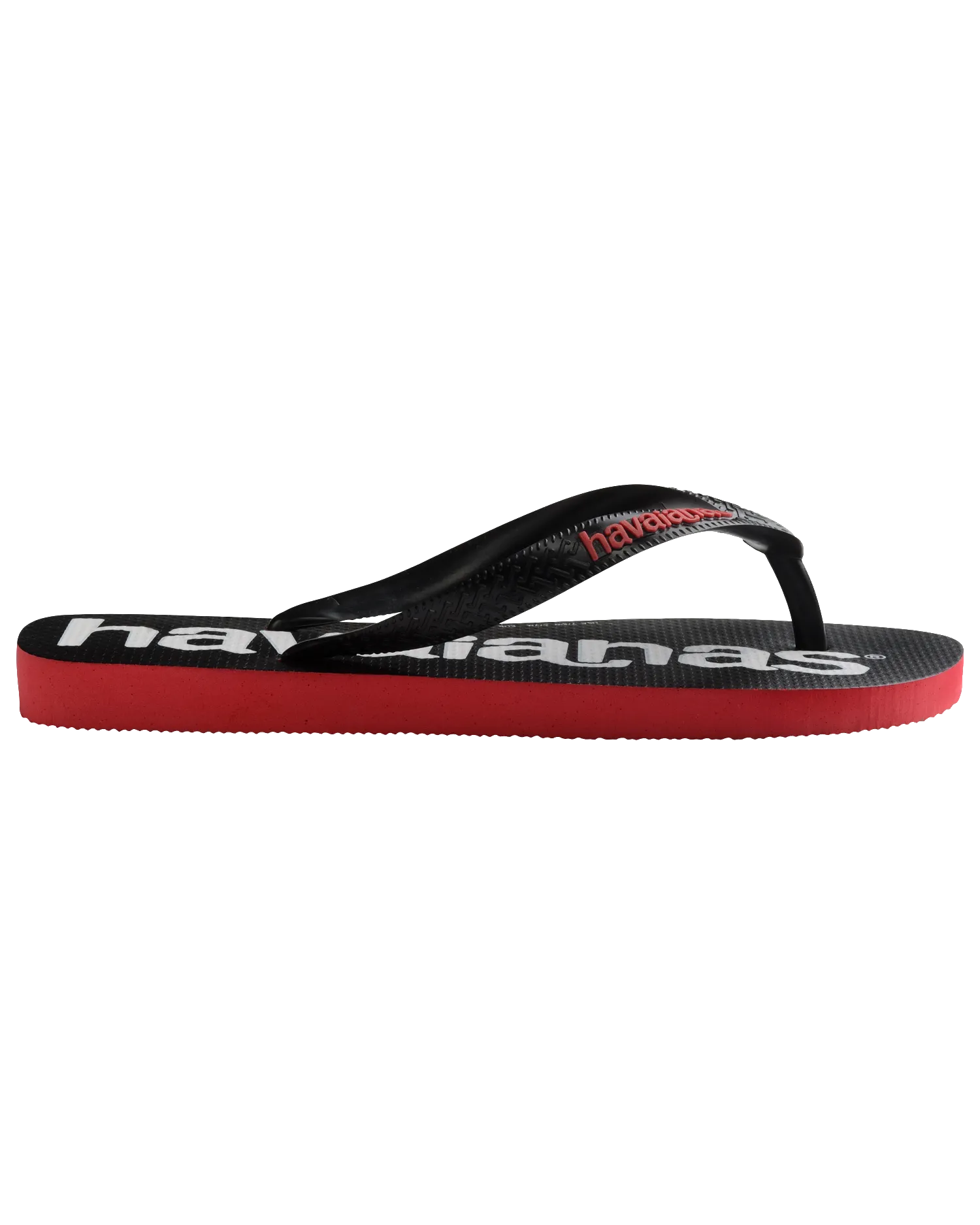 Havaianas Tong Logomania 2 en Rouge Rubis
