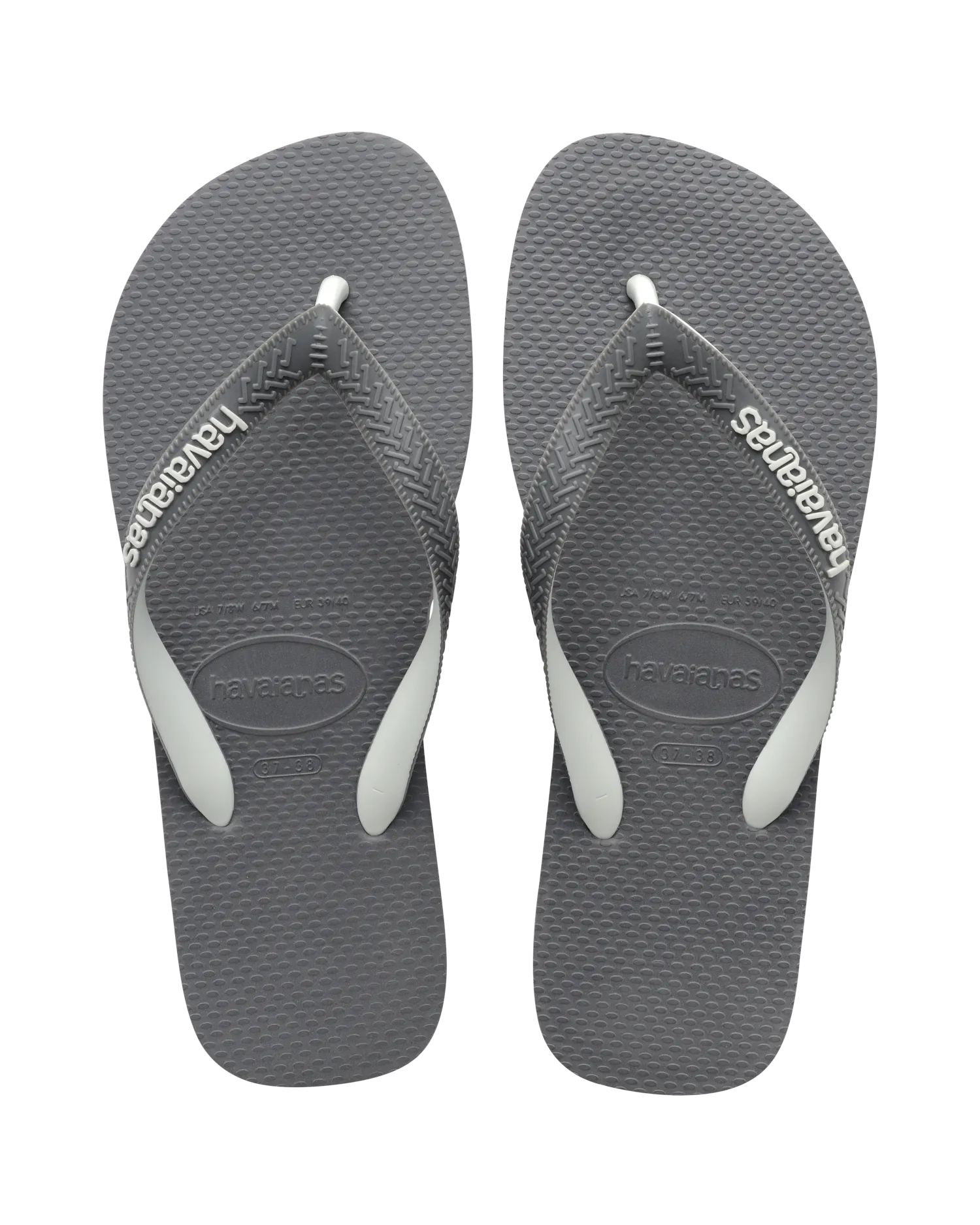 Havaianas Sandales Top Mix Tong en Gris Acier & Gris Acier