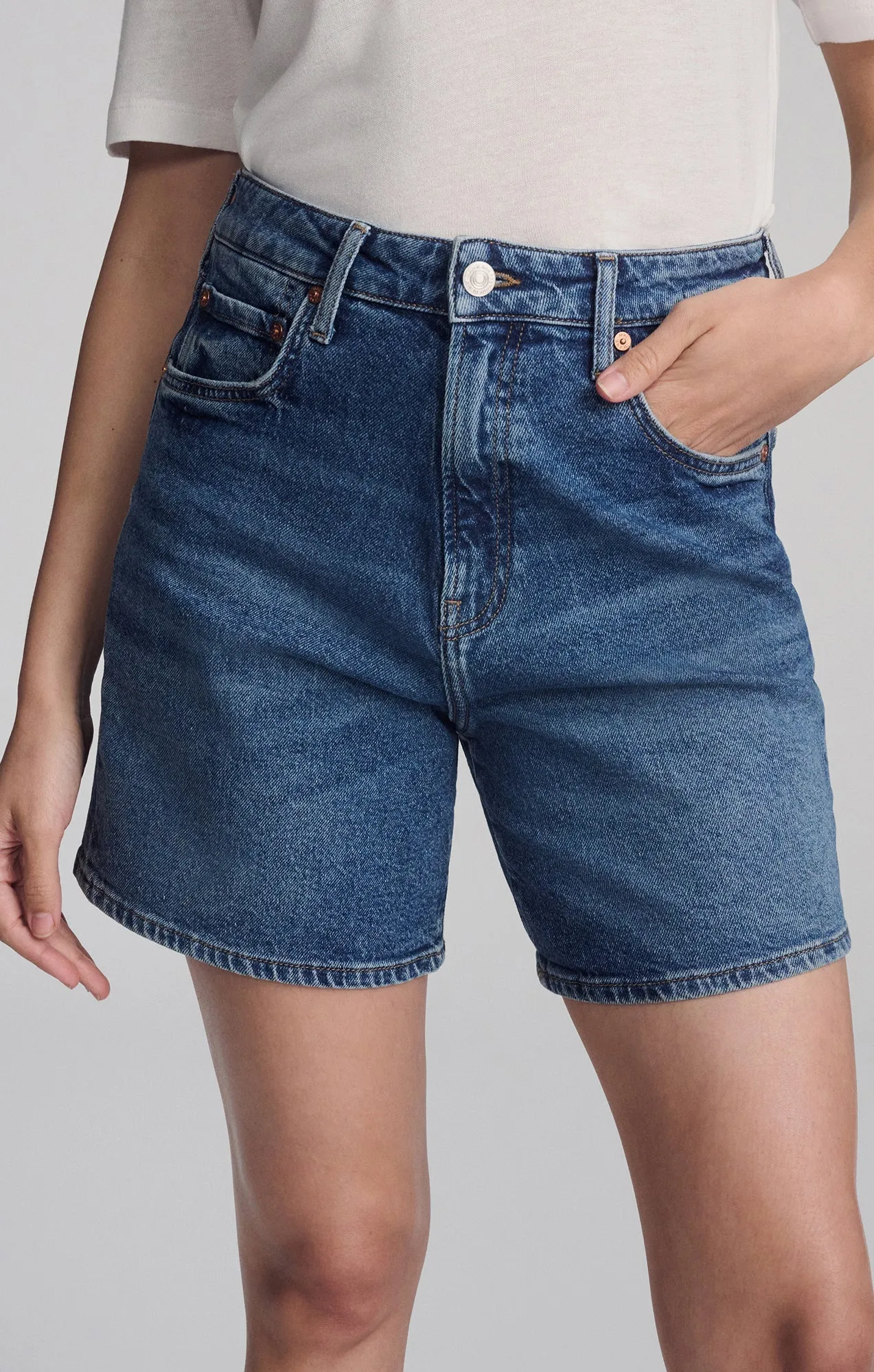 Heidi Long Shorts Années 90 Vêtements Mavi