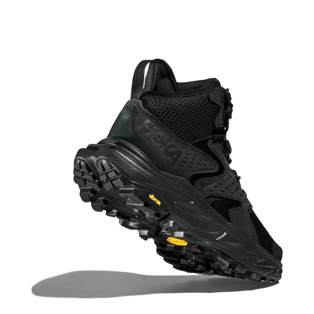 Bottes Hoka Anacapa 2 Mid GTX pour Homme en Noir/Noir