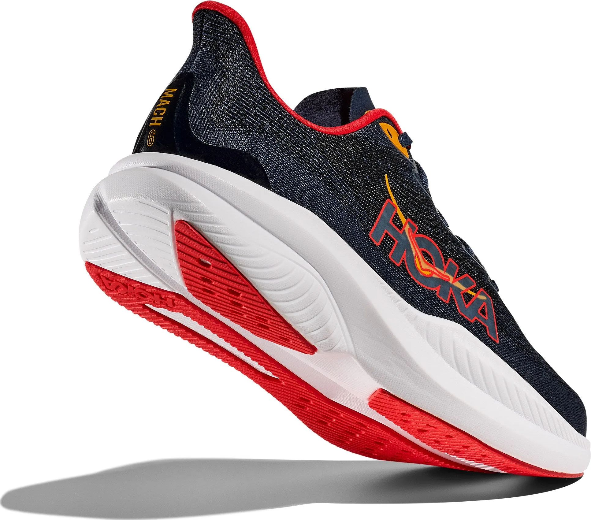 Hoka Chaussure de Sport Homme Mach 6 en Bleu Universitaire/Crépuscule Nautique