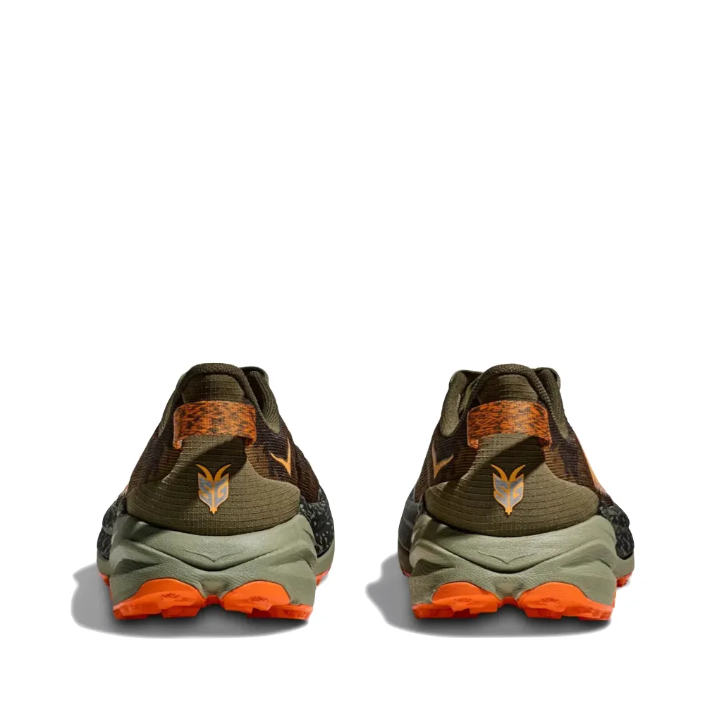 Chaussure de course Hoka Speedgoat 6 pour homme en Olive Antique/Courge