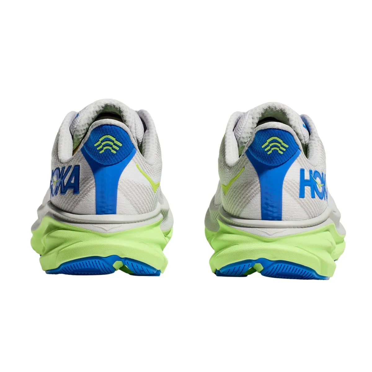 Hoka One One Clifton 9 Homme Poussière d'Étoile/Bleu Cobalt Électrique