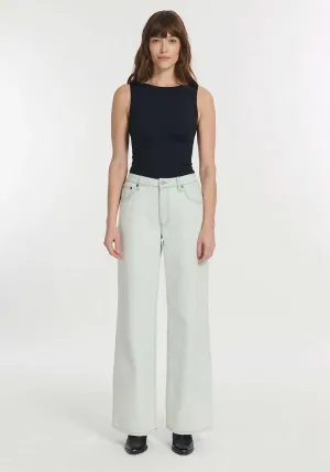 Jeans Po1443 Joie Denim Bleu-Blanc-Textile Échantillon-Lab