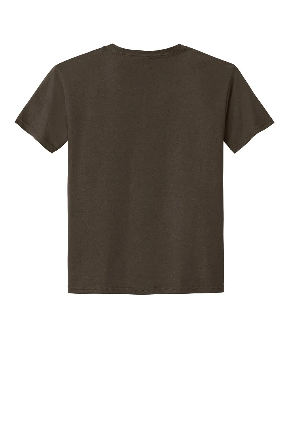 Jerzees Youth Classics T-Shirt à Manches Courtes et Col Rond - Marron Chocolat