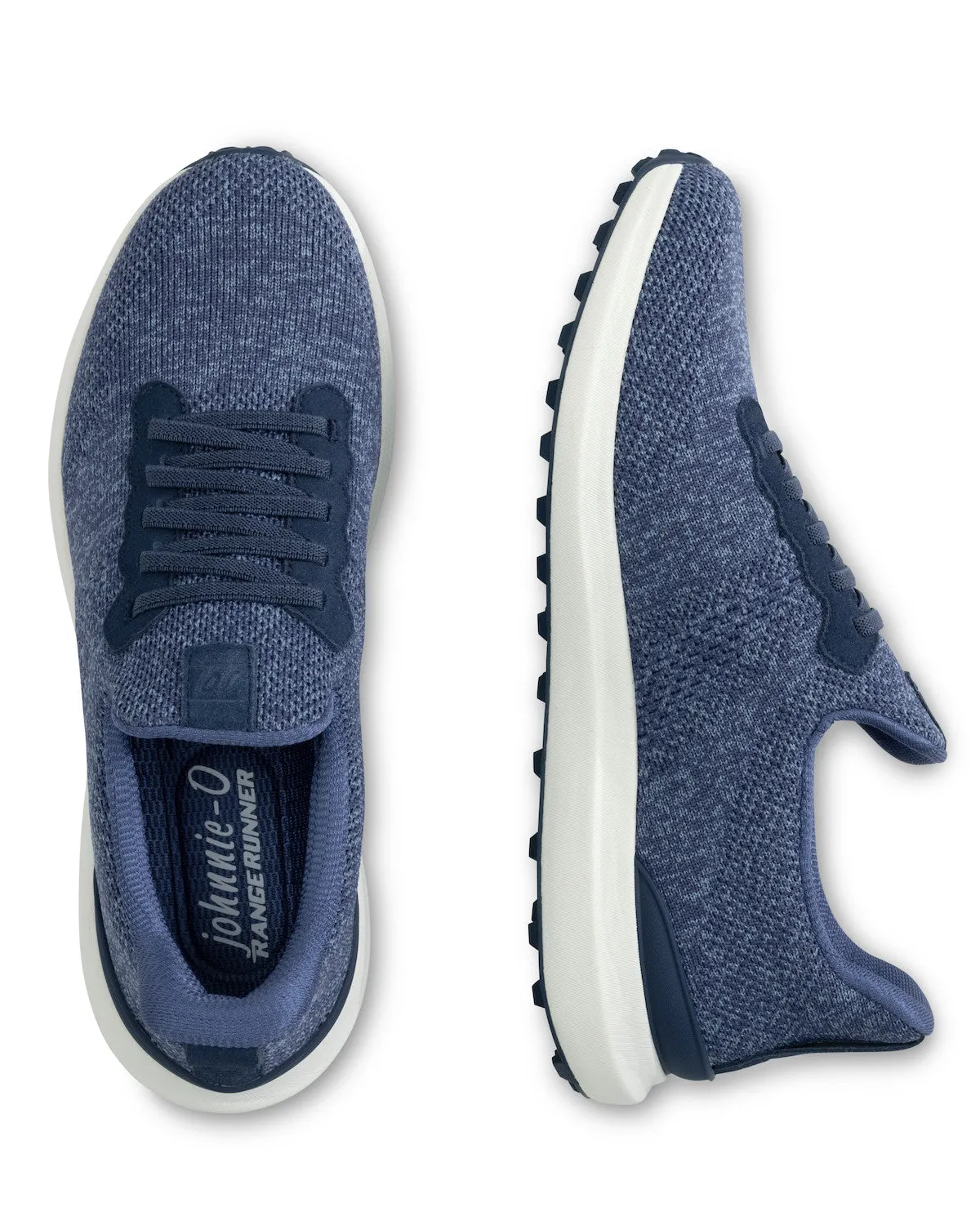 Johnnie-O Baskets Knit Range Runner 2.0 - Indigo Vêtements Johnnie-O